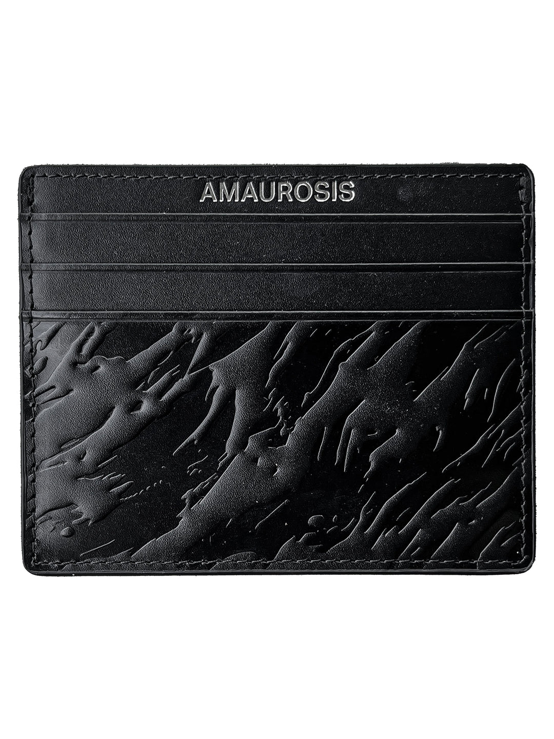 Flaming Skull Card Holder