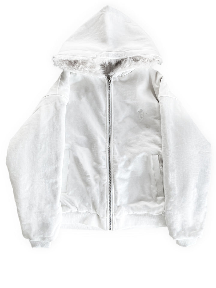 Reversible Fur Zip-Up