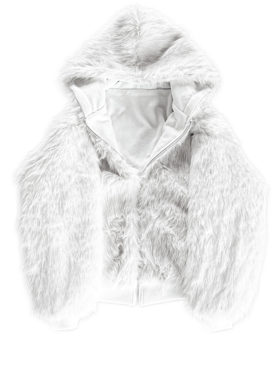 Reversible Fur Zip-Up