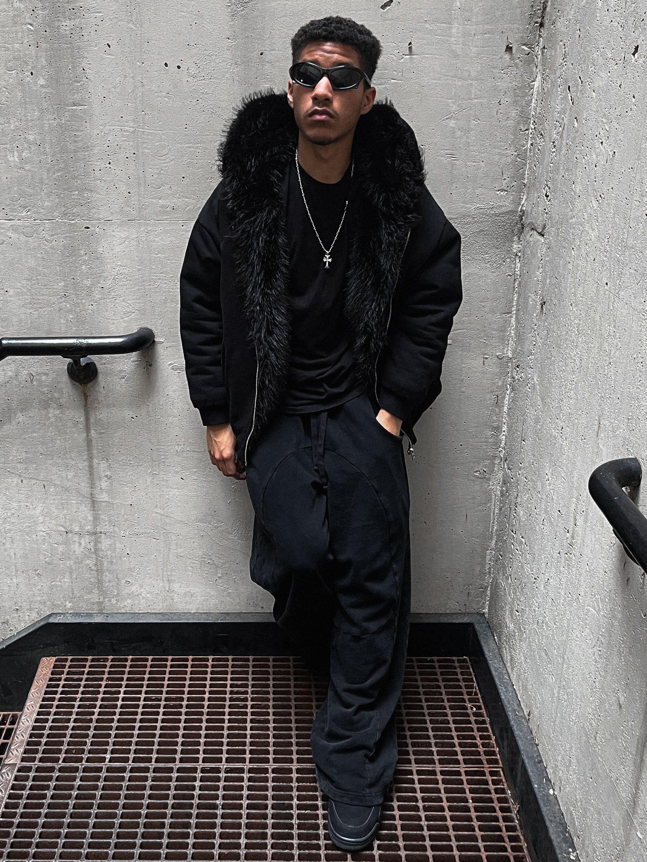 Reversible Fur Zip-Up – Amaurosis
