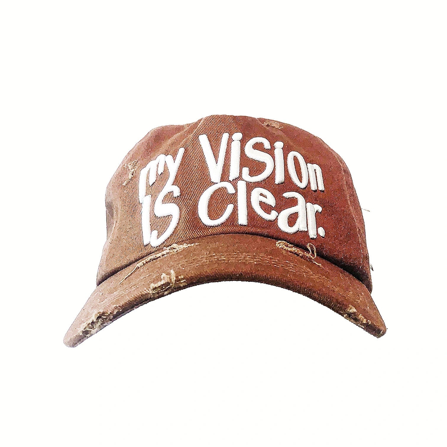 MY VISION IS CLEAR SATIN LINED HAT - Amaurosis