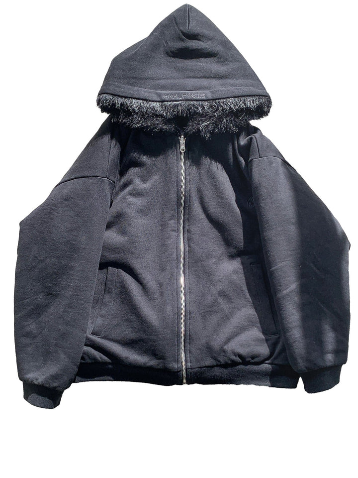 Reversible Fur Zip-Up - Amaurosis